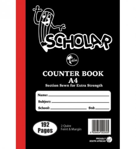 A4 Hardcover Counter Book