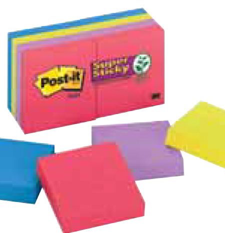 postit sticky color notes