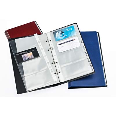 Business Card Holder Refill Bantex 5912