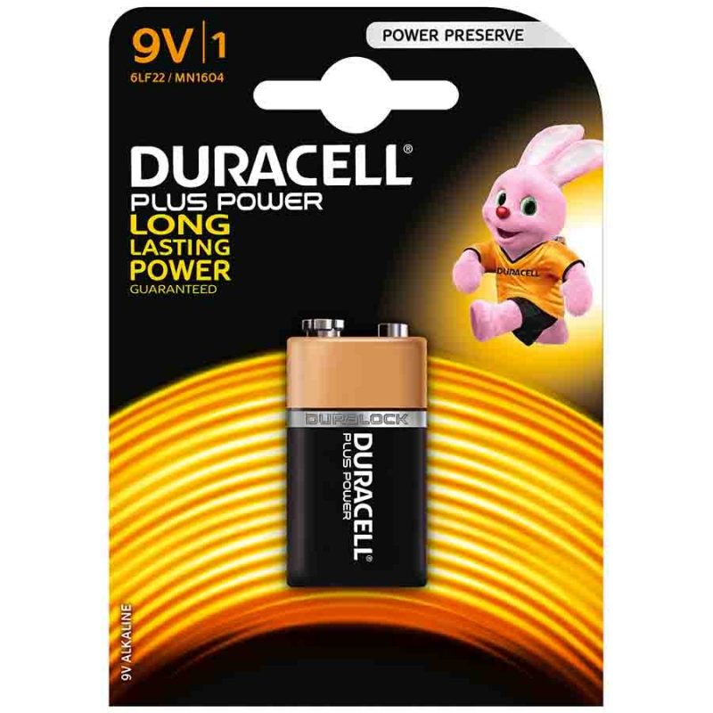 Duraceel Plus Battery 9v