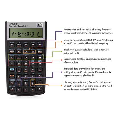 HP Plus Business Calculator 10B11