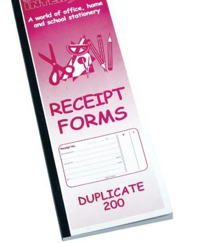 Interstat Duplicate Cash Receipt Book