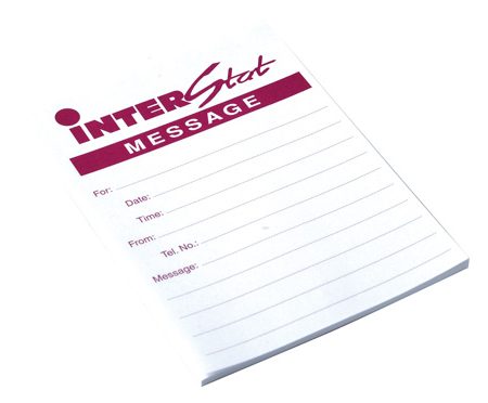 Tele Message Interstat Pads