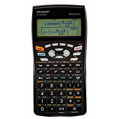 Sharp Scientific Calculator 12 Digit-338 Func