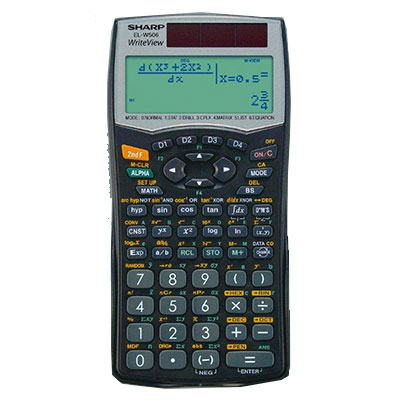 Sharp Write View Scientific Calculator EL-W50