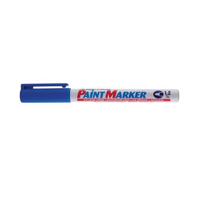 Artline 440 Paint Marker, Permanent Paint-like Ink, Fine Bullet Point (Blue)