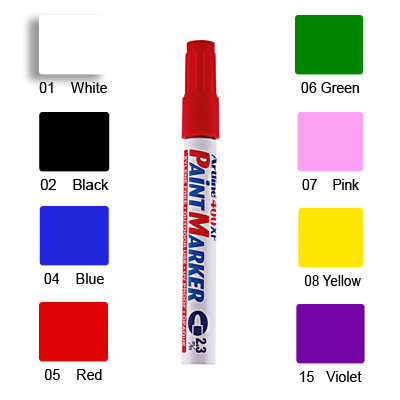 Artline Paint Marker Medium Bullet Point 400 (Green)