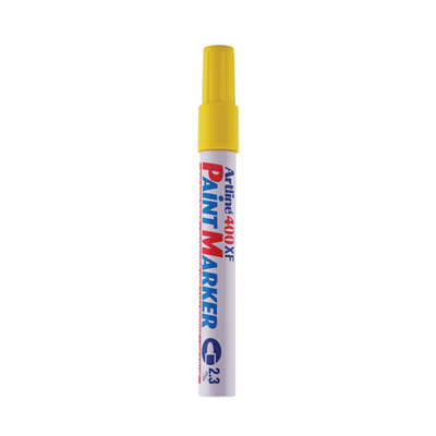 Artline Paint Marker Medium Bullet Point 400 (Yellow)
