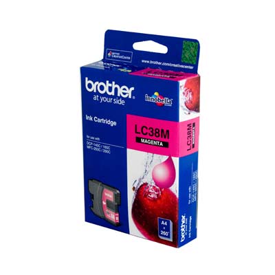 BROTHER Ink Lc-38M Magenta 260 Page Yield Lc3