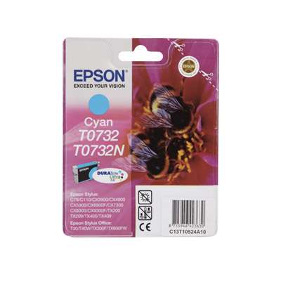 EPSON Cyan Ink Cart T0732 & ET010524A10