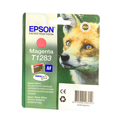 EPSON Ink T12834011 Magenta Page Yield Varies