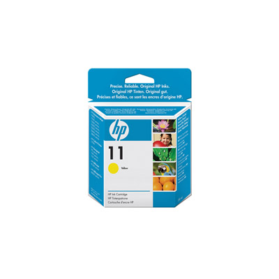 HP #11 Yellow Ink Jet Cartridge C4838AE