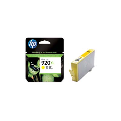 HP #920XL Yellow Ink Cartridge CD974AE