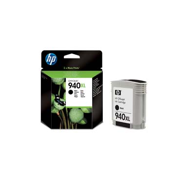 HP #940XL Black Ink Cartridge C4906AE