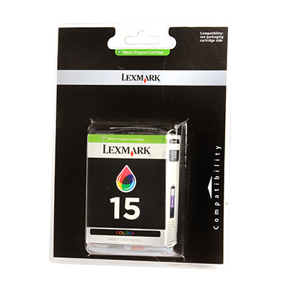 LEXMARK #15 Ret Prog Col Cartridge L18C2110BP