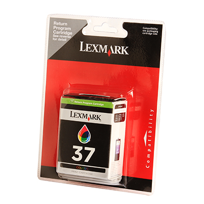 Lexmark 37 L18C2140BP Ret Prog Print Cart Col