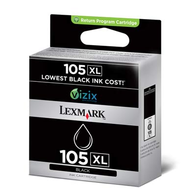 Lexmark No 105XL Ink Jet L14N0822B & L14N0822
