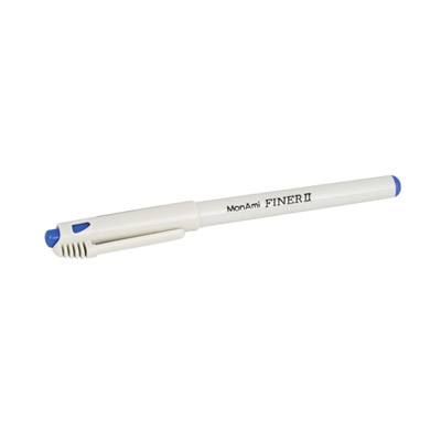 Monami Finer Fineliner (Blue)