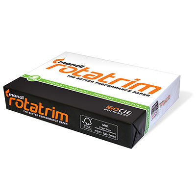 Mondi Rotatrim Copy Paper, A4, 80gsm, White