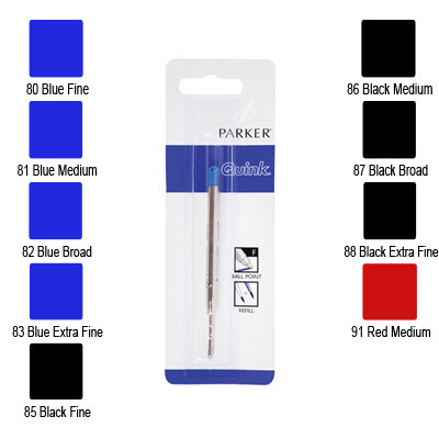 Parker Ballpen Refill (Blu Med 9580)