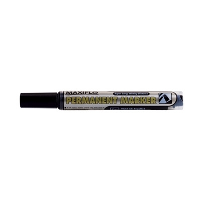 Pentel Maxiflo Marker Bullet Tip Nlf50 Permanent (Black)