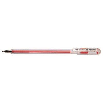 Pentel hybrid roller ball pen 0.5mm K105-A (Red)