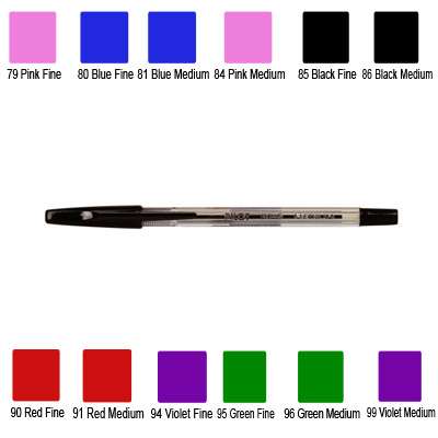 Pilot BPS Ballpen, Available In Fine or Medium Nib. (Blk Fine)