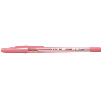 Pilot BPS Ballpen, Available In Fine or Medium Nib. (Pink Med)