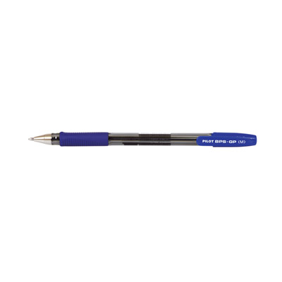 Pilot Ballpen Rubber Grip (Blu Med)