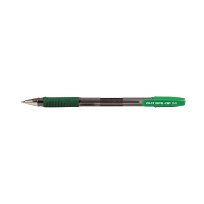 Pilot Ballpen Rubber Grip (Grn Med)