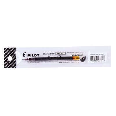 Pilot Bls-G2-10 Rollerball Gel Ink Refill Broad (Black)