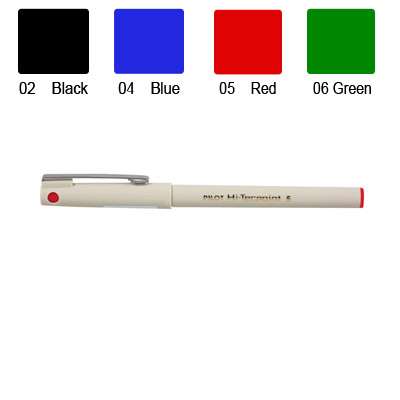 Pilot Hi Techpoint Rollerball Pen (RED)