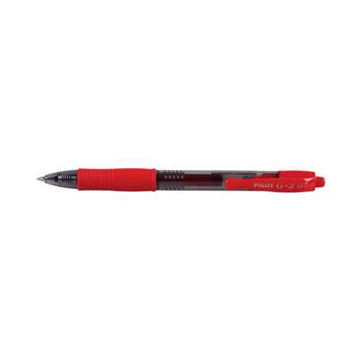 Pilot Retractable Rollerball, 0.7mm BL-G2-7 (Red)