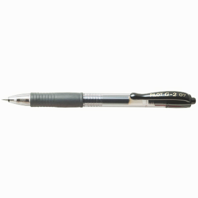 Pilot Retractable Rollerball, 0.7mm G2 (Black)