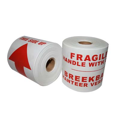 REDFERN Labels Fragile.Breekbaar 100mm x 150m