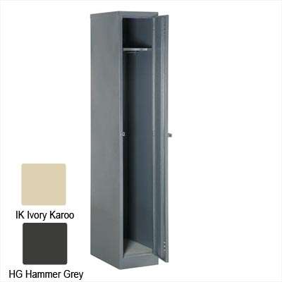 Single Compartment Locker 1800Hx300Wx450D (Hammer Grey)