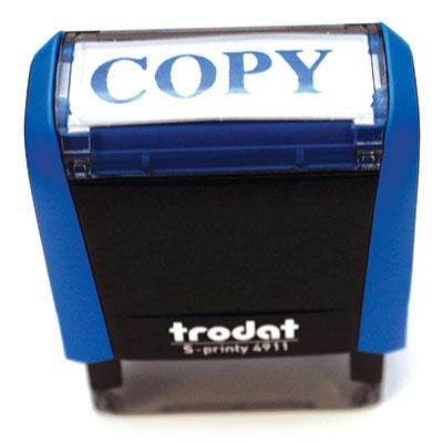 TRODAT Rubberstamp S PRINTY Self Inking "Copy".