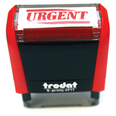 Trodat Printy Self Inking Stamp, Printed with ￿Urgent￿