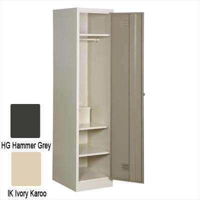 Trs1 Locker-Money Box 1800Hx410Wx520D-2 Shelves (Hammer Grey)