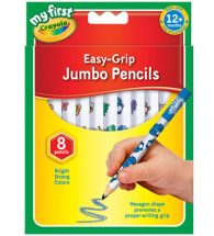 PRIMA TOYS STATIONERY CRAYOLA-MY FIRST 8 JUMB