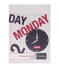 Daily Attendance Register A4, 14 Pages, JD283