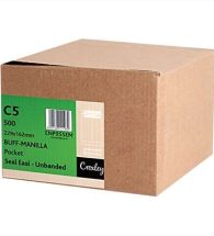 Envelopes Self Seal 162x229mm, Manilla C5, (ENP95SEM)