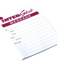 Tele Message Interstat Pads