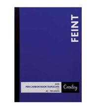 Pen Carbon Book A4 Plain 100pg JD55
