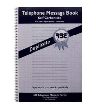 Telephone Message Book, RBE, 400 Dup, NCR FO171