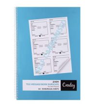 Tele Message Book A4 Croxley JD40M