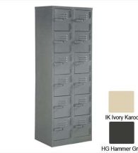 12 Compartment Locker 1800Hx600Wx380D (Hammer Grey)