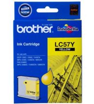 BROTHER Ink Lc-57Y Yellow 400 Page Yield C57Y