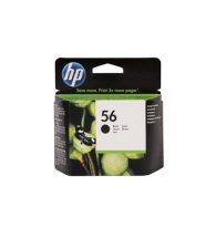HP #56 Black Ink Cartridge.