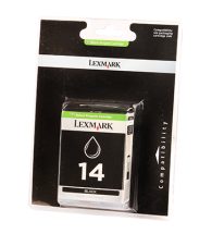 LEXMARK #14 Ret Prog Blk Cartridge L18C2090BP